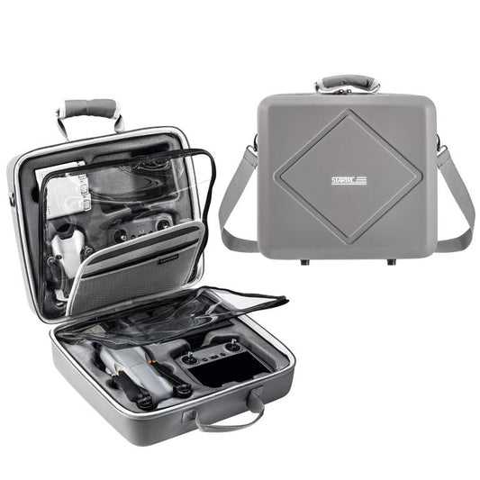 For DJI Air 3 / Air 3S / Mini 4 Pro STARTRC Dual-Drone Shoulder Storage Bag PU Handbag, For DJI Air 3 / Air 3S / Mini 4 Pro