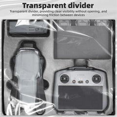 For DJI Air 3 / Air 3S / Mini 4 Pro STARTRC Dual-Drone Shoulder Storage Bag PU Handbag, For DJI Air 3 / Air 3S / Mini 4 Pro
