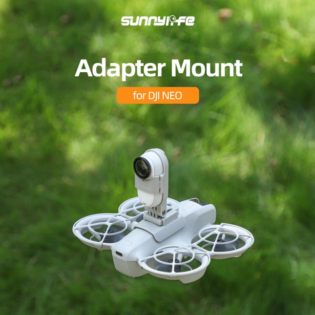 For DJI Neo / Insta360 GO 3S / GO 3 Sunnylife Drone Expansion Mount Action Camera Holder Adapter
