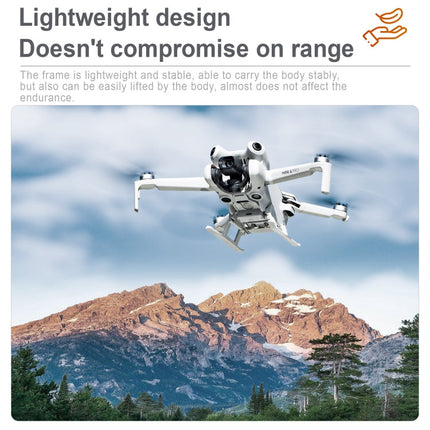 For DJI Mini 4 Pro STARTRC LED Light Folding Heightened Landing Gear Training Rack