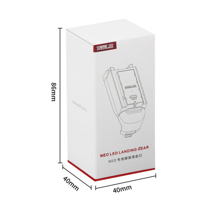 For DJI Neo STARTRC LED Light Folding Anti-fall Heightened Landing Gear Training Rack