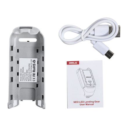 For DJI Neo STARTRC LED Light Folding Anti-fall Heightened Landing Gear Training Rack