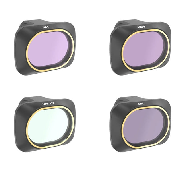 JSR Drone 4 in 1 UV +CPL+ND4+ND8 Lens Filter for DJI MAVIC mini, UV+CPL+ND4+ND8