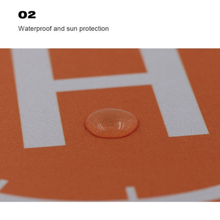 STARTRC RC Drone Quadcopter Portable Parking Apron Fast-fold Landing Parking Pad for DJI Mavic Mini / Mavic Air 2, Diameter: 56cm, Diameter: 56cm