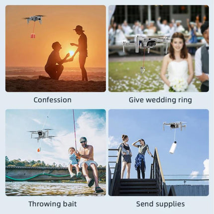 For DJI Mini 2 / Mavic Mini Air-Dropping System Thrower Parabolic
