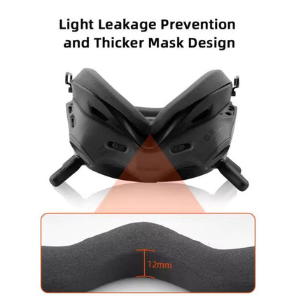 For DJI FPV Goggles V2  BRDRC Flying Glasses Protector Eyecups, For DJI FPV Goggles V2