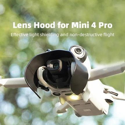 For DJI Mini 4 Pro BRDRC Lens Hood Gimbal Anti-Glare Sunshade Cover, For DJI Mini 4 Pro