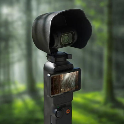 For DJI OSMO Pocket 3 BRDRC Sunshade Lens Protective Cover Hood, For DJI OSMO Pocket 3