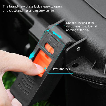 BRDRC Safety Carrying Case Storage Bag Hard Travel Waterproof Shock-proof Box