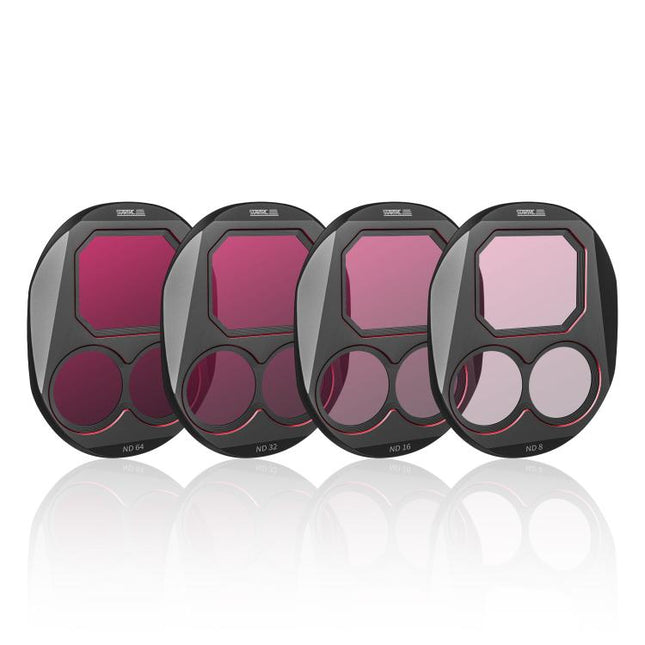 For DJI Mavic 4 Pro STARTRC 4 in 1 ND8 ND16 ND32 ND64 Lens Filter Kit, ND8 ND16 ND32 ND64