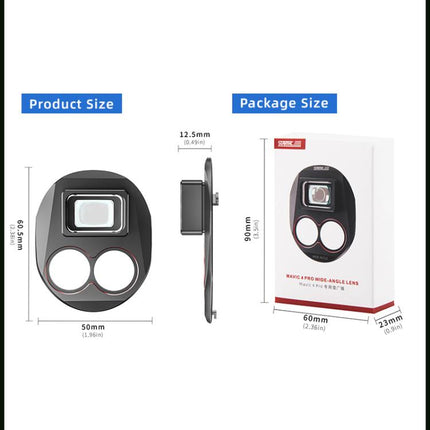 For DJI Mavic 4 Pro STARTRC Drone Wide-Angle Lens Filter