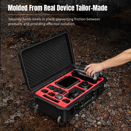 Portable Box Sealed Waterproof Trolley Suitcase For DJI Mavic 4 Pro / Mavic 3 / Air 3
