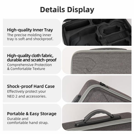 For DJI Neo 2 Sunnylife Portable Carrying Box Shoulder Bag Motion Fly More Combo Bag, Motion Fly More Combo Bag