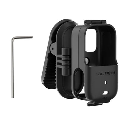 For DJI Osmo Nano Sunnylife Backpack Clip Action Camera Clamp 360 Rotation Vertical-Horizontal Mount 90 Tilt Upgraded Backpack Clip