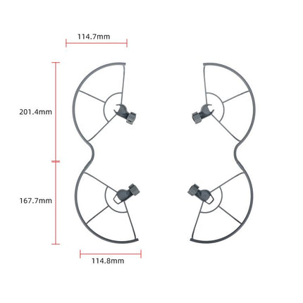 For DJI Mini 5 Pro STARTRC Drone Propeller Protective Guard Anti-collision Ring, For DJI Mini 5 Pro