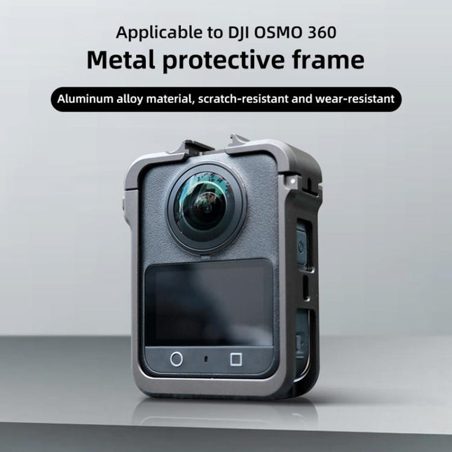 For DJI Osmo 360 Aluminum Alloy Protective Cage Expansion Frame