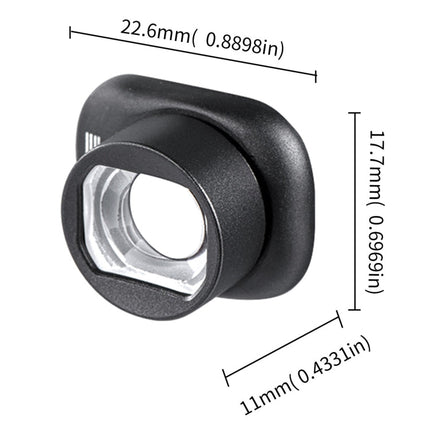 For DJI Mini 4 Pro STARTRC Drone Wide-Angle Lens Filter