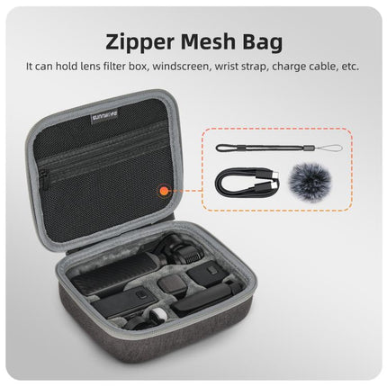 For DJI Osmo Pocket 4 / 3 Sunnylife Mini Carrying Case Handbag Creator Combo Bags, Creator Combo Bag
