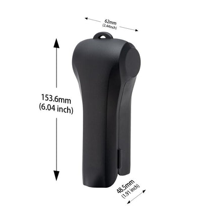 For DJI Osmo Pocket 4 STARTRC Storage Box Protective Case Flip Cover, For DJI Osmo Pocket 4 Black