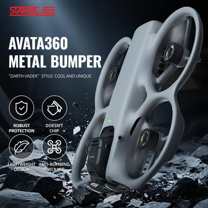 For DJI Avata 360 STARTRC Gimbal Lens Anti-collision Plastic Guard Bumper