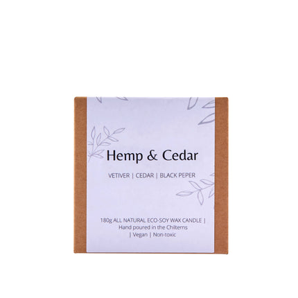 Eco Soy Wax scented Candles 180g | Hand-Poured in England with Expertly Blended Essential Oils