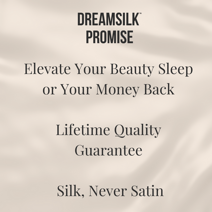 Beige Silk Pillowcase - Standard
