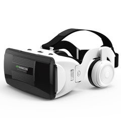 VR SHINECON G06EB Virtual Reality 3D Video Glasses Suitable for 4.7 inch - 6.1 inch Smartphone with HiFi Headset, G06EB