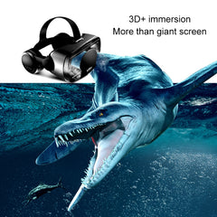 VRG Pro Audio Video Version Blu-ray Coated Lenses All-in-one Mobile Phone 3D VR Glasses, Blu-ray Coated Lenses