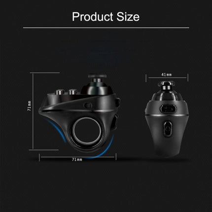 R1 Bluetooth Mini Ring Game Handle Controller Grip Game Pad, R1