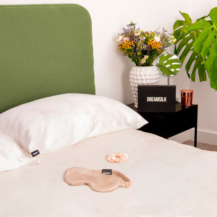 White Silk Pillowcase - Standard