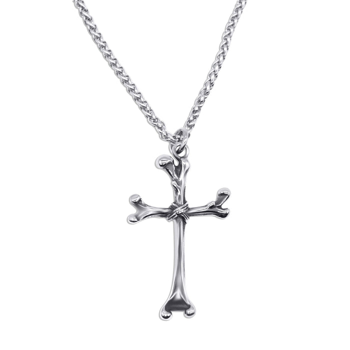 Osteomancy Bone Cross Necklace