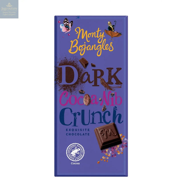 Dark Cocoa Nib Crunch exquisite chocolate bar