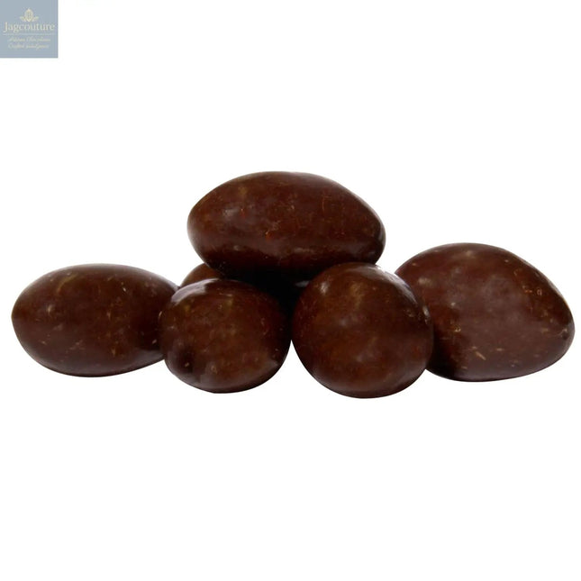 Dark chocolate covered Brazil nuts