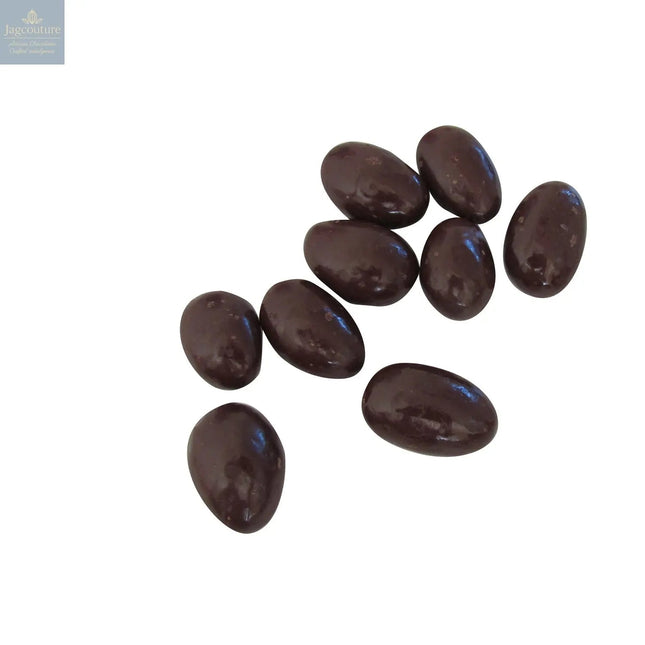 Dark chocolate covered almonds