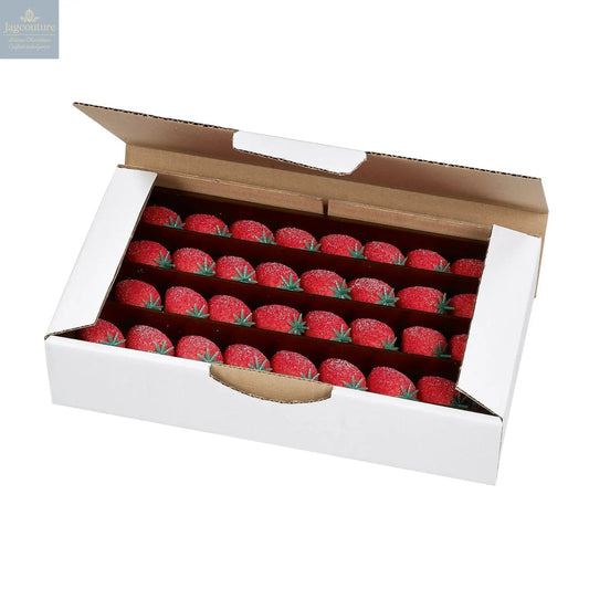 De Luxe Marzipan strawberries
