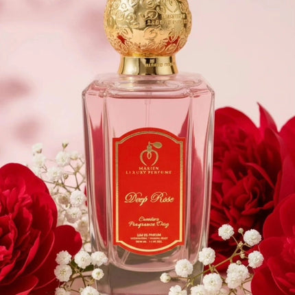 Marien Deep Rose Women Luxury Eau de Parfum | Fresh & Floral - 100ml