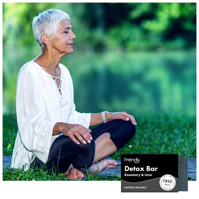 Detox Bar - Activated Charcoal - Rosemary & Lime