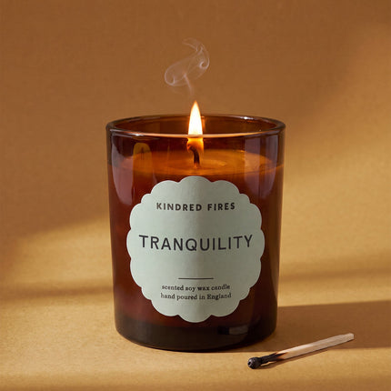 Tranquility Bundle - Large Refillable Soy Candle & Reed Diffuser