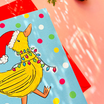 Festive as Duck Christmas Card – Funny Cheeky Holiday Greetings