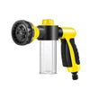 Garden household portable garden hose car wash water gun 8-function plastic gram adjustable nozzle high-pressure foam water gun