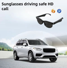 Smart Wireless Glasses, Multifunctional Audio Sunglasses, Wireless Calls, Music Playback.