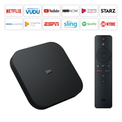 Xiaomi TV Box S 2nd Gen 4K HDR Google TV with Google Assistant Remote Streaming Media Player, Cortex-A55 Quad-core 64bit, 2GB+8GB, Google TV, EU Version