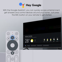MECOOL KM2 4K Smart TV BOX Android 10.0 Media Player with Remote Control, Amlogic S905X2 Quad Core ARM Cortex A55, RAM: 2GB, ROM: 8GB, Support Bluetooth, HDMI, TF Card, US Plug, KM2