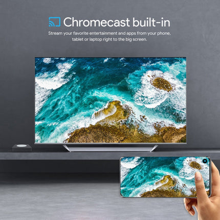 MECOOL KM2 Plus 4K Smart TV BOX Android 11.0 Media Player with Remote Control, Amlogic S905X2 Quad Core, RAM: 2GB, ROM: 16GB, EU Plug