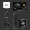 X88 Pro 13 Android 13.0 Smart TV Box with Remote Control, RK3528 Quad-Core, 4G+32GB