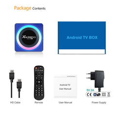 Acrylic X88 Pro 13 8K Ultra HD Android 13.0 Smart TV Box with Remote Control, RK3528 Quad-Core, 4G+32GB, 4G+32GB