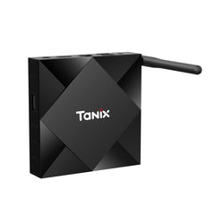 TANIX TX6s 4K Smart TV BOX Android 10 Media Player with Remote Control, Quad Core Allwinner H616, without Bluetooth Function, RAM: 2GB, ROM: 8GB, 2.4GHz WiFi, US Plug, 2GB+8GB