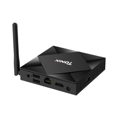 TANIX TX6s 4K Smart TV BOX Android 10 Media Player with Remote Control, Quad Core Allwinner H616, without Bluetooth Function, RAM: 2GB, ROM: 8GB, 2.4GHz WiFi, US Plug, 2GB+8GB
