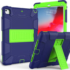 Navy Blue+Yellow-green