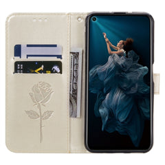 Rose Embossed Horizontal Flip PU Leather Case with Holder & Card Slots & Wallet, for Huawei Honor 20, for Huawei Honor 20 Pro, for Xiaomi Redmi K20 / K20 Pro, for Xiaomi Redmi 7A